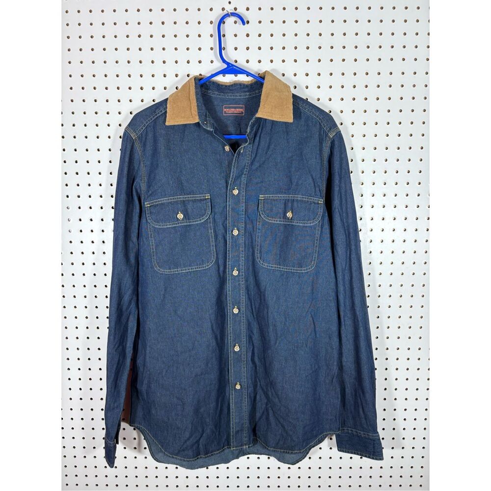 Boulder Creek button down denim shirt size 2XLBIG